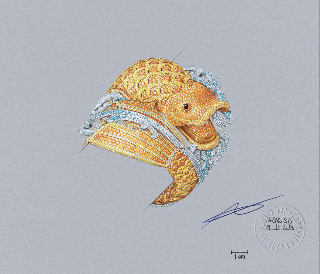Van Cleef & Arpels Carpe Koï Watch Bracelet