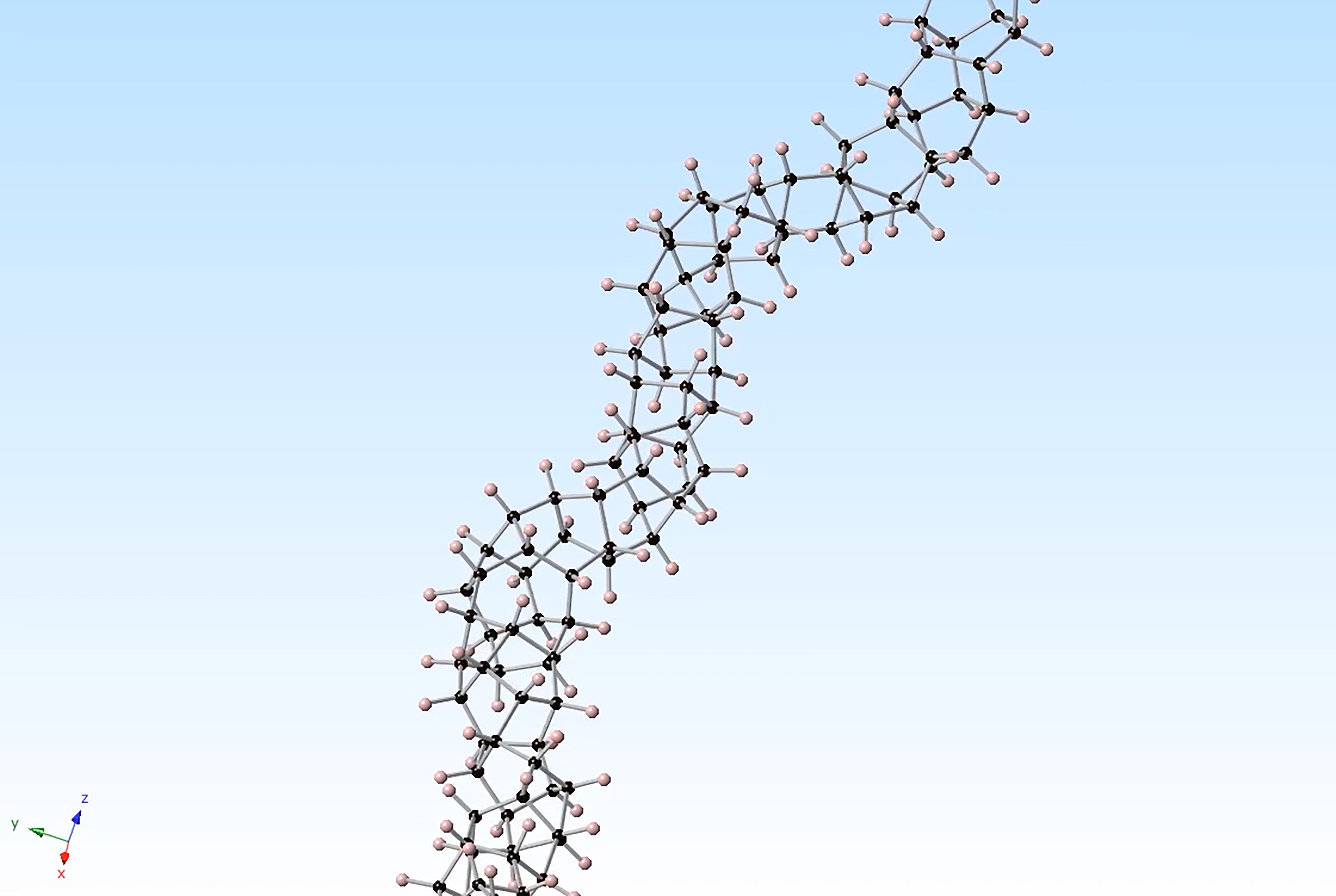 Diamond Nanothreads Could Lift Us to Space