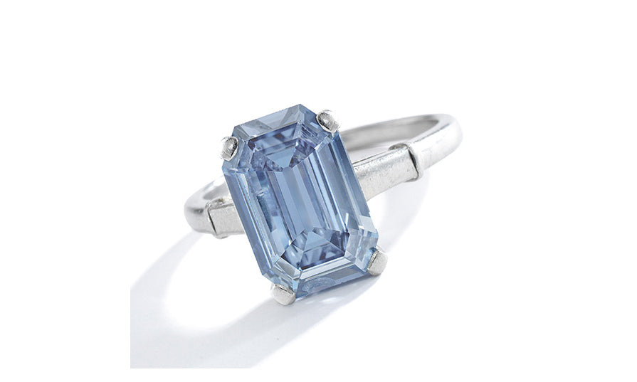 Blue Diamonds Fetch Record Prices at Christie's and Sotheby's