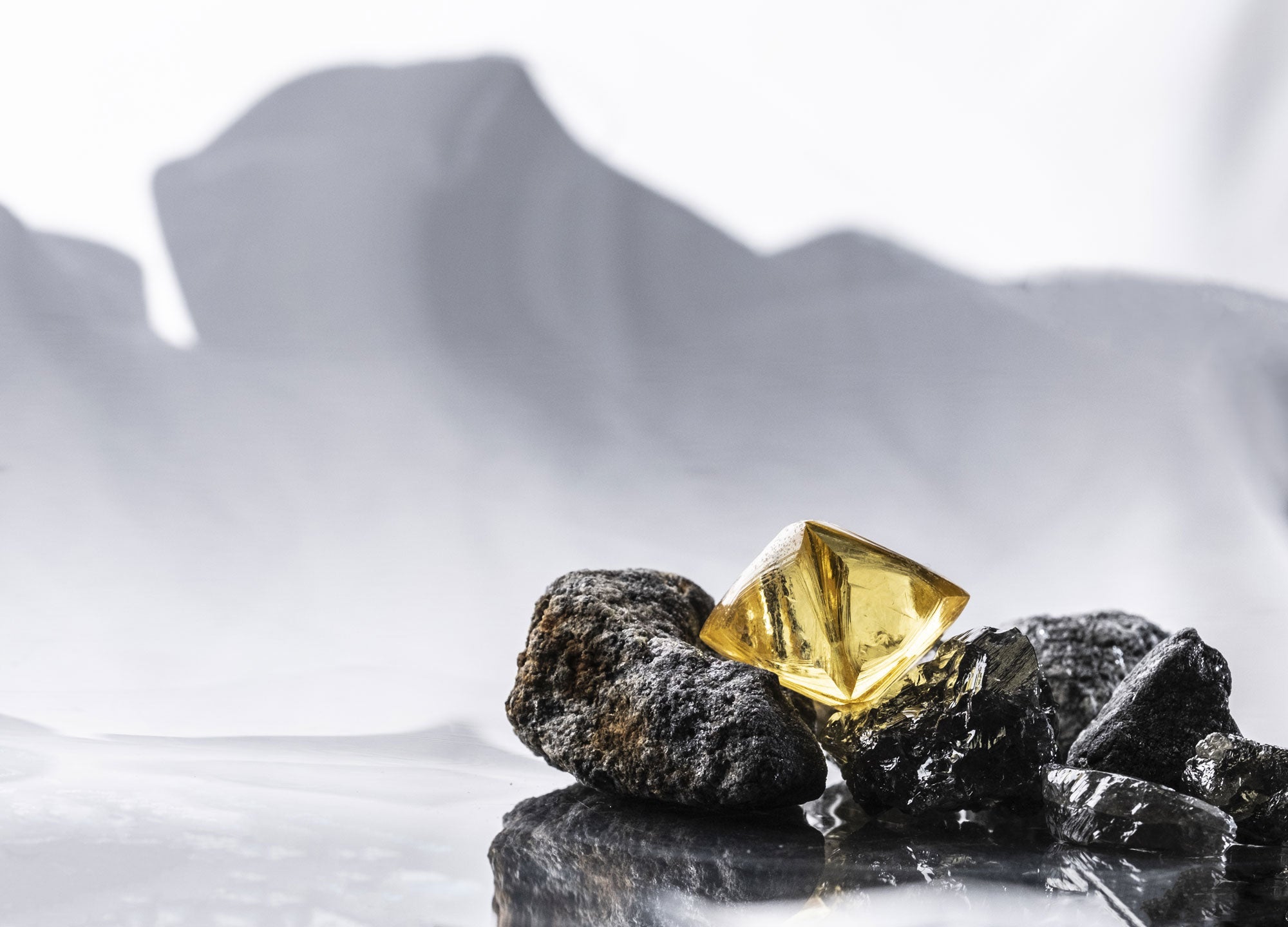 Artic Canadian Diamond Finds The Largest Fancy Vivid Yellow in Canada
