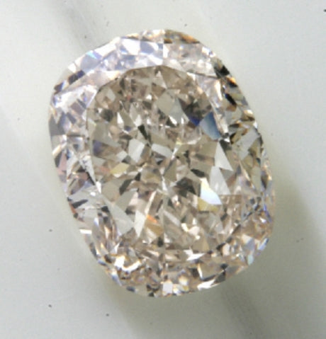 a nice brownish pink diamond