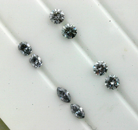Blue diamonds