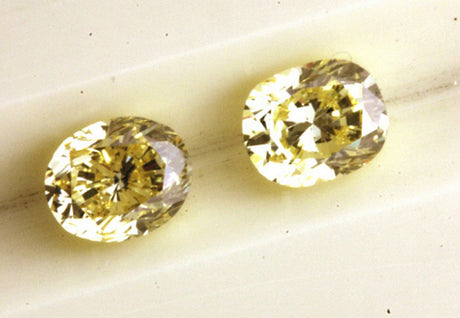 Intense yellow matching pair