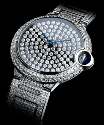 Cartier Watch Wants Vibrating Diamonds To Be a Woman's Best Friend