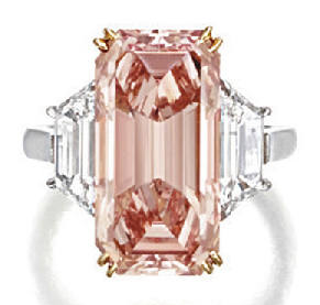 Auction of Large Pink, Blue Diamonds May Signify Investors' Return
