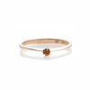 Cognac Diamond Delicate Ring