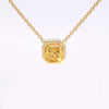 Canary Radiant Diamond Necklace