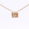 Champagne Radiant Diamond Necklace