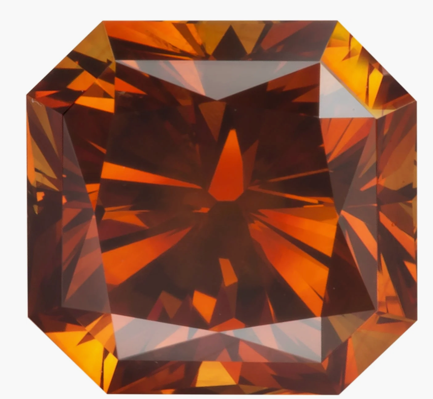 Fancy Deep Brownish Orange diamond from Langerman Diamonds
