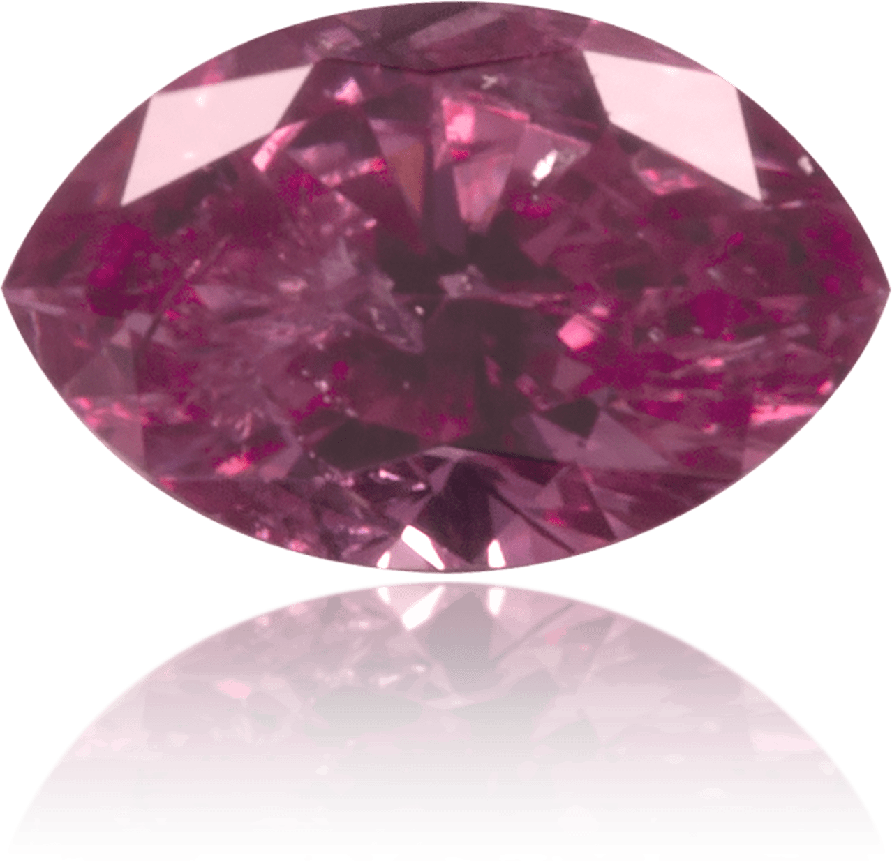 Natural Pink Diamond Marquise 0.16 ct Polished