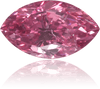 Natural Pink Diamond Marquise 0.15 ct Polished