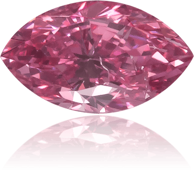 Natural Pink Diamond Marquise 0.15 ct Polished