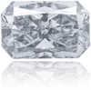 Natural Blue Diamond Rectangle 0.44 ct Polished
