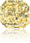 Natural Yellow Diamond Square 0.84 ct Polished