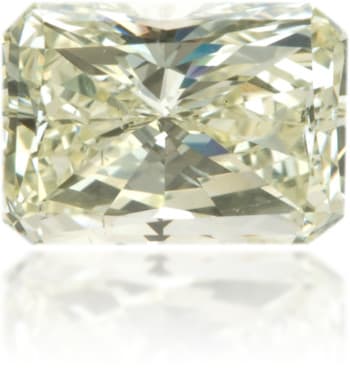 Natural Yellow Diamond Rectangle 1.16 ct Polished