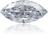 Natural Blue Diamond Marquise 0.62 ct Polished