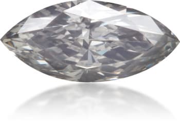 Natural Blue Diamond Marquise 0.42 ct Polished