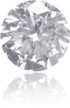 Natural Blue Diamond Round 0.34 ct Polished
