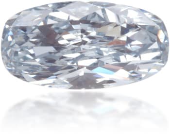 Natural Blue Diamond Oval 0.19 ct Polished