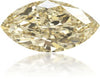 Natural Yellow Diamond Marquise 0.68 ct Polished