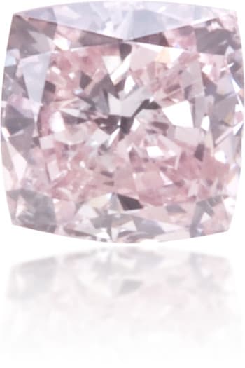 Natural Pink Diamond Square 0.18 ct Polished