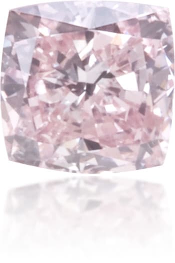Natural Pink Diamond Cushion 0.17 ct Polished