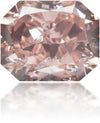 Natural Pink Diamond Rectangle 0.65 ct Polished