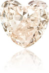 Natural Pink Diamond Heart Shape 0.42 ct Polished