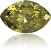 Natural Green Diamond Marquise 0.29 ct Polished