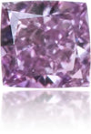 Natural Purple Diamond Cushion 0.13 ct Polished