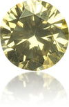 Natural Green Diamond Round 0.13 ct Polished