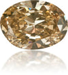 Natural Brown Diamond Oval 1.80 ct Polished