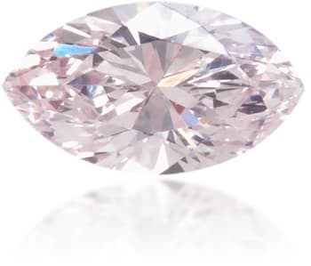 Natural Pink Diamond Marquise 0.11 ct Polished