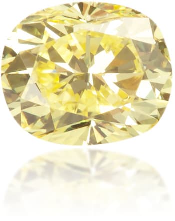 Natural Yellow Diamond Oval 0.24 ct Polished