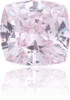 Natural Pink Diamond Cushion 0.16 ct Polished