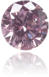 Natural Purple Diamond Round 0.08 ct Polished