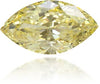 Natural Yellow Diamond Marquise 0.72 ct Polished