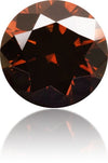 Natural Brown Diamond Round 1.33 ct Polished