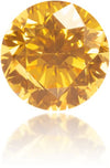 Natural Yellow Diamond Round 0.50 ct Polished