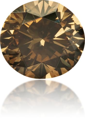 Natural Brown Diamond Oval 1.08 ct Polished