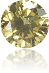 Natural Green Diamond Round 0.16 ct Polished