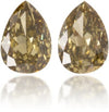 Natural Green Diamond Pear Shape 0.26 ct set