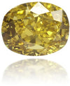 Natural Green Diamond Oval 0.21 ct Polished