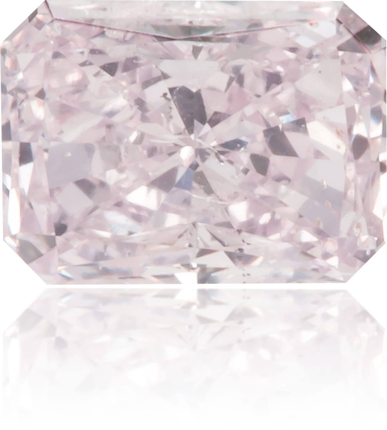 Natural Pink Diamond Rectangle 0.36 ct Polished