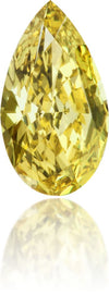Natural Green Diamond Pear Shape 0.32 ct Polished