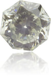Natural Green Diamond Octagon 0.23 ct Polished