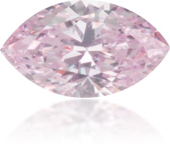 Natural Pink Diamond Marquise 0.08 ct Polished