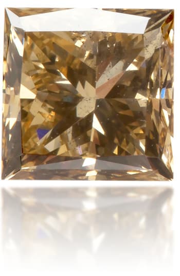 Natural Brown Diamond Square 0.73 ct Polished