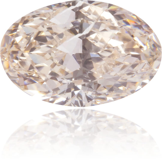 Natural Brown Diamond Oval 0.41 ct Polished