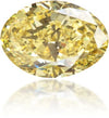 Natural Yellow Diamond Oval 1.60 ct Polished